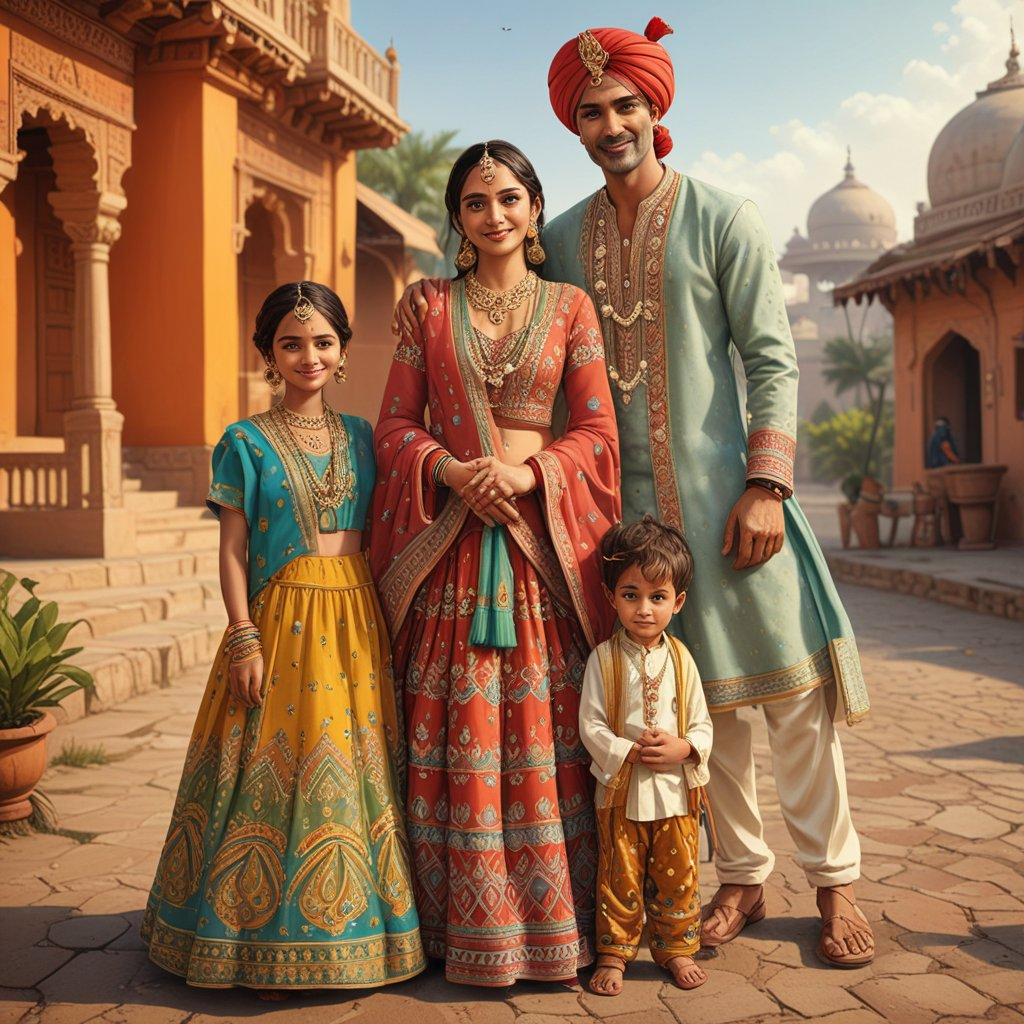 3D cartoon character art